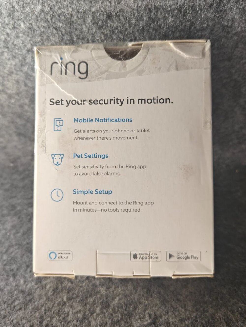 Ring Alarm Motion Detector 2nd Gen OPEN BOX Wireless Z‑Wave Sensor - Picture 9 of 11